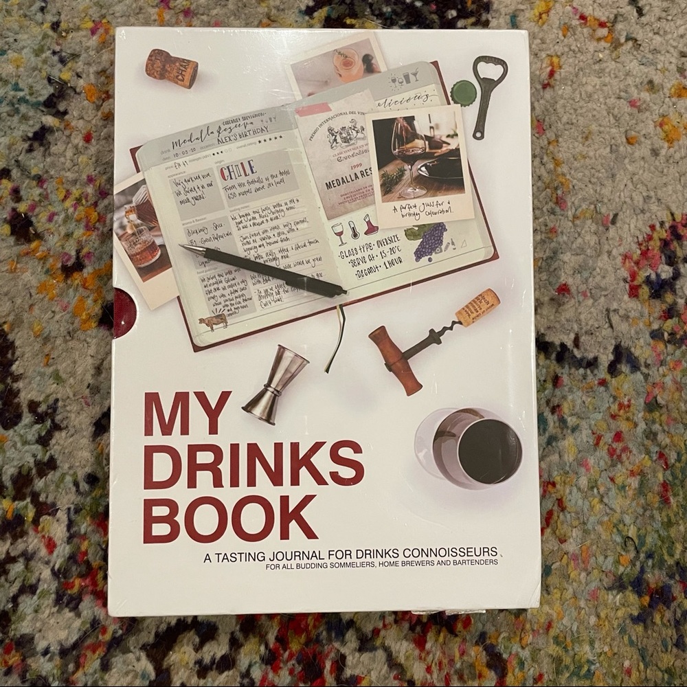 Drinks Book:Tasting Journal For Drinks Connoisseur